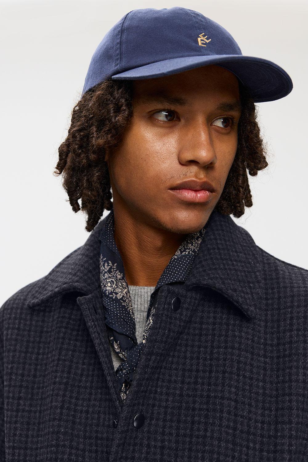 Elvine Narian Woll Jacken Grey Check Herren Wolljacke grau